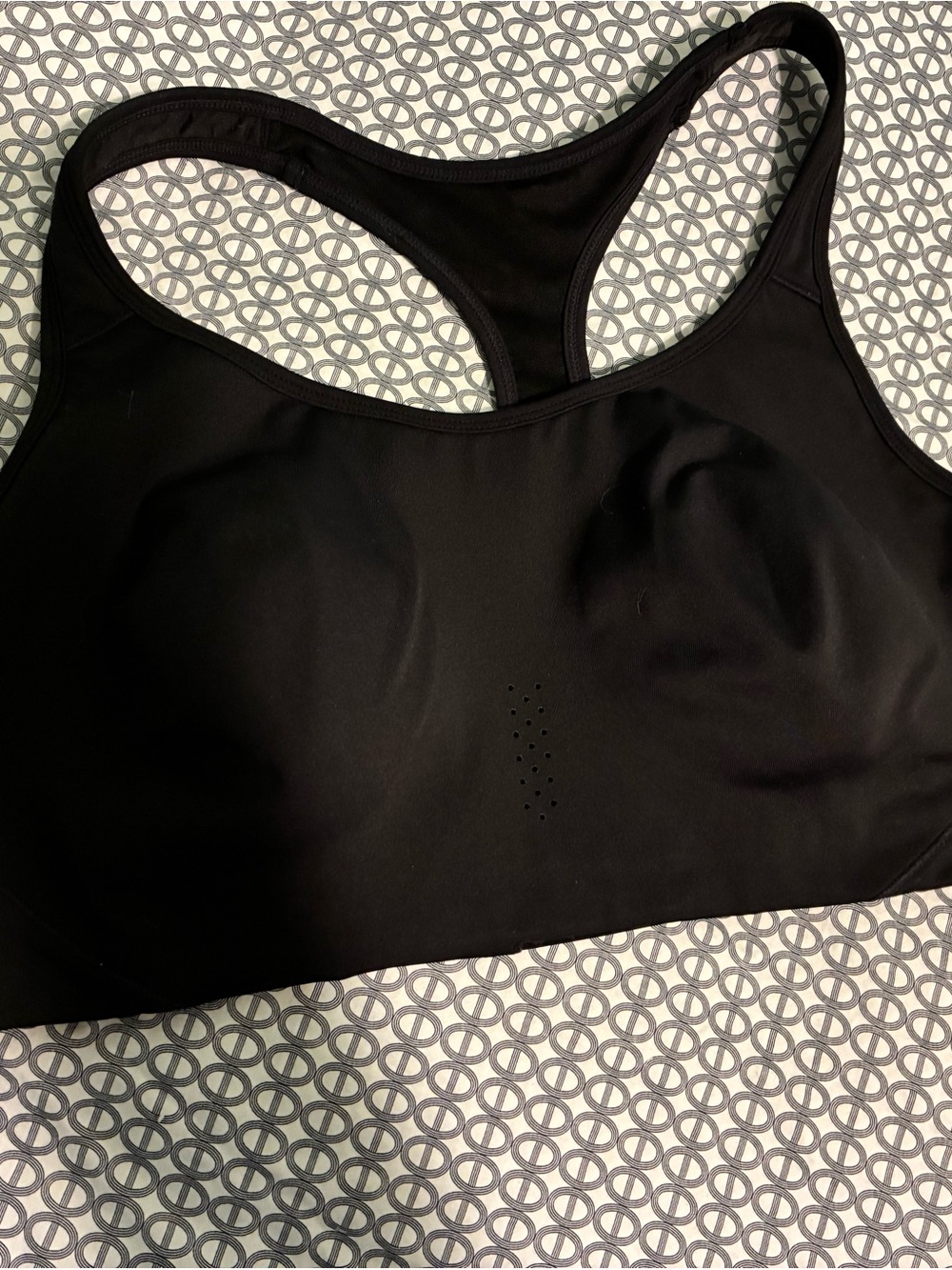 Avia  Black Racerback Performance Sports Bra XXXL